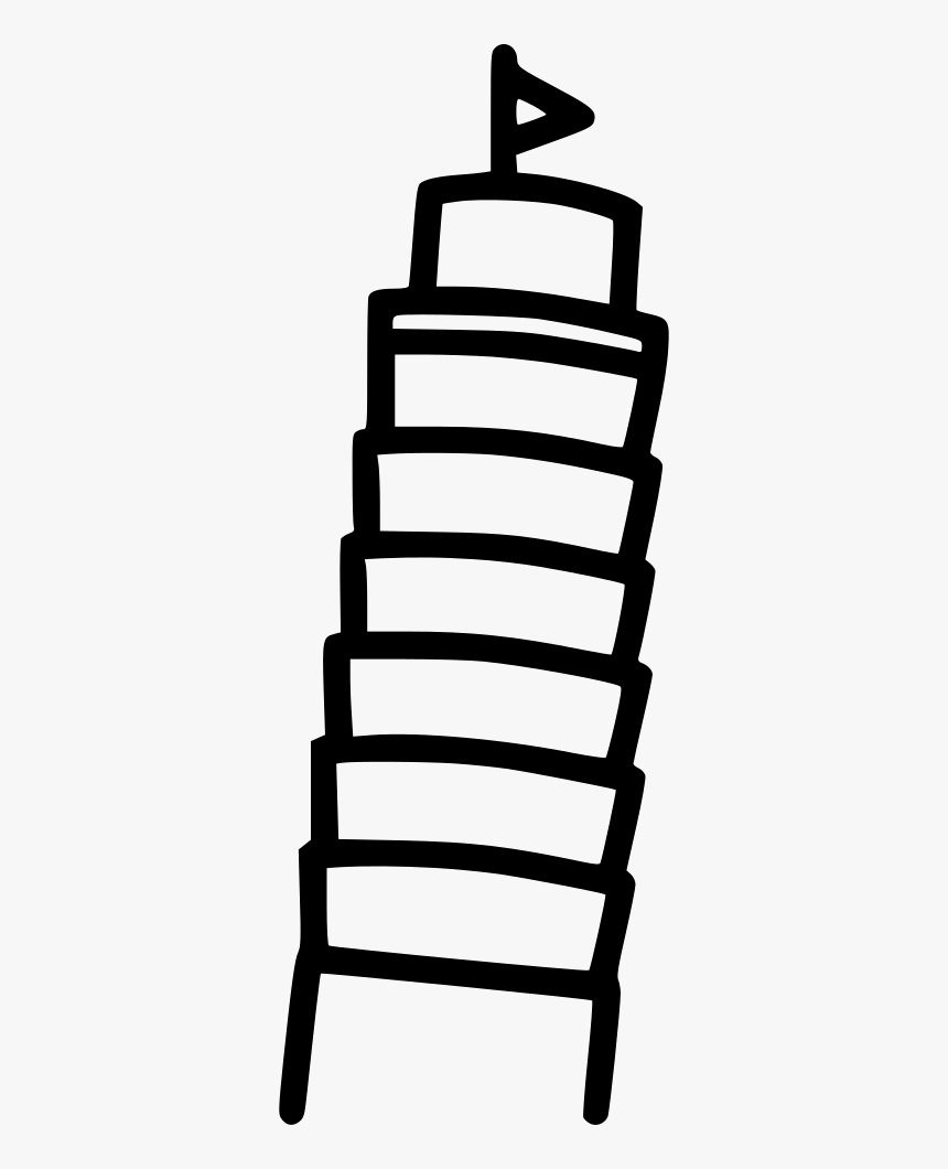 Leaning Tower Of Pisa - Chair, HD Png Download