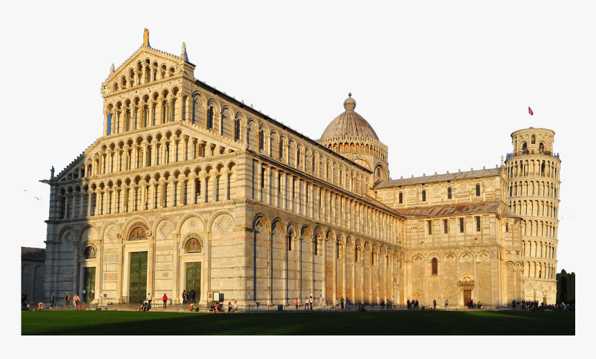 Clip Art Leaning Tower Of Pisa - Piazza Dei Miracoli, HD Png Download