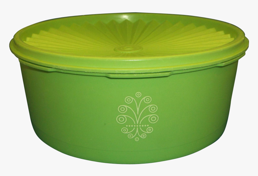 Tupperware Lime Green Servalier 8 Cup Canister - Bowl, HD Png Download