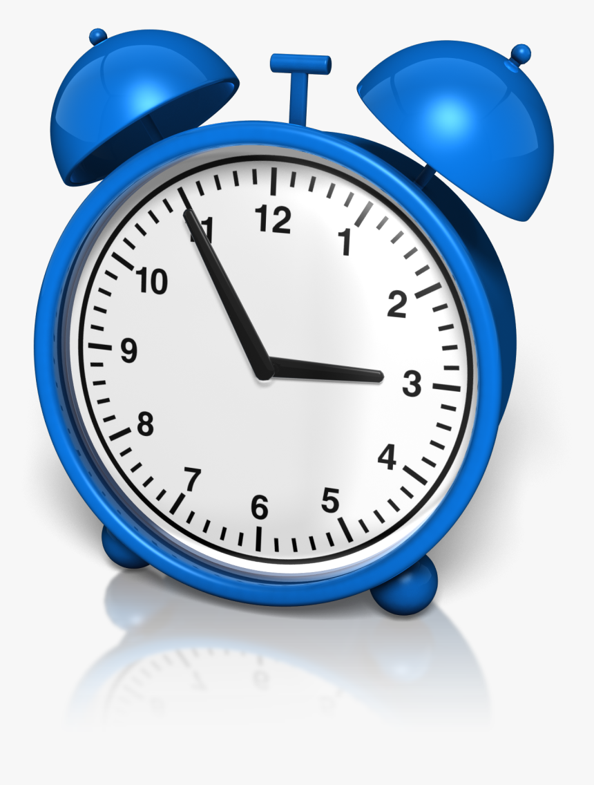 Alarm Clock, Employee Getting Send Emails Show Boss - Clock Black And White, HD Png Download