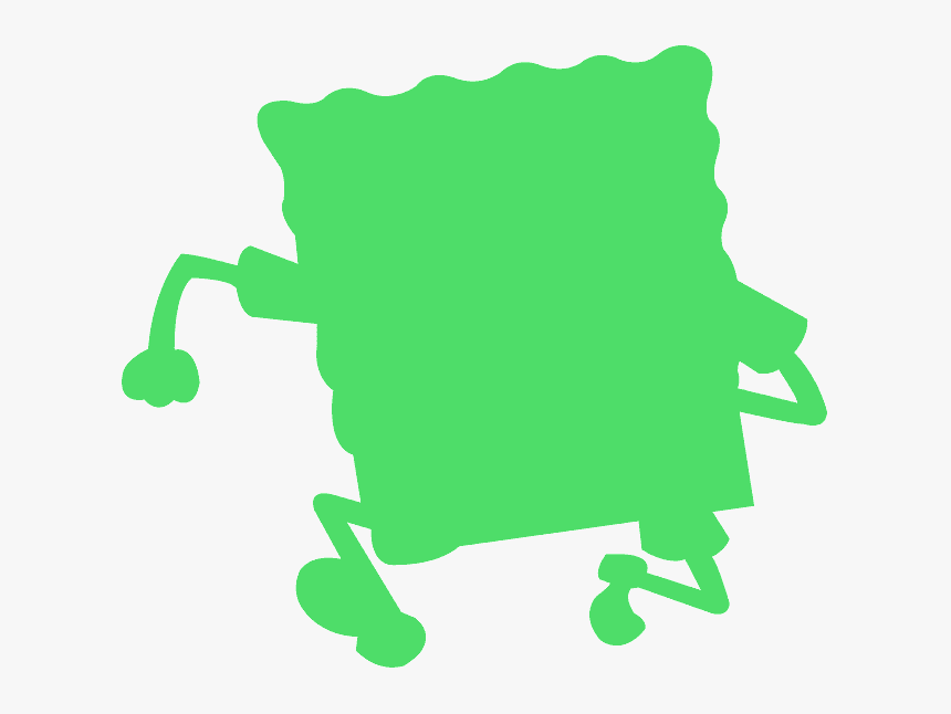 Spongebob Silhouette, HD Png Download