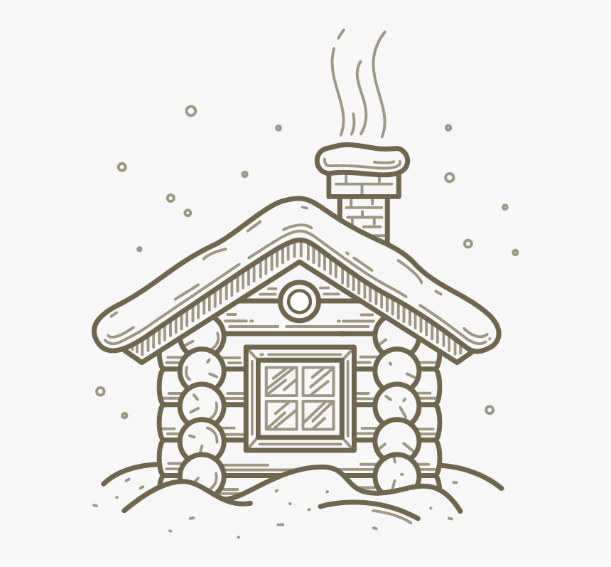 Clip Art Library Drawing House Line Art - Clip Art, HD Png Download