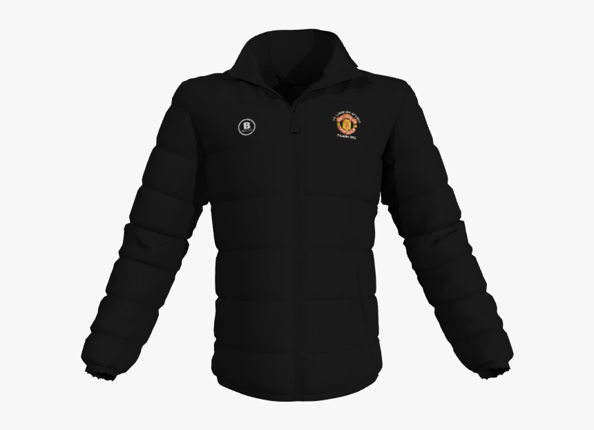 Manchester United Supporters Longford Puffer Jacket - Jacket, HD Png Download