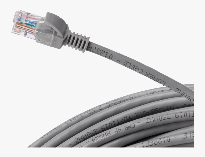 Cat5e Printed On Cable, HD Png Download