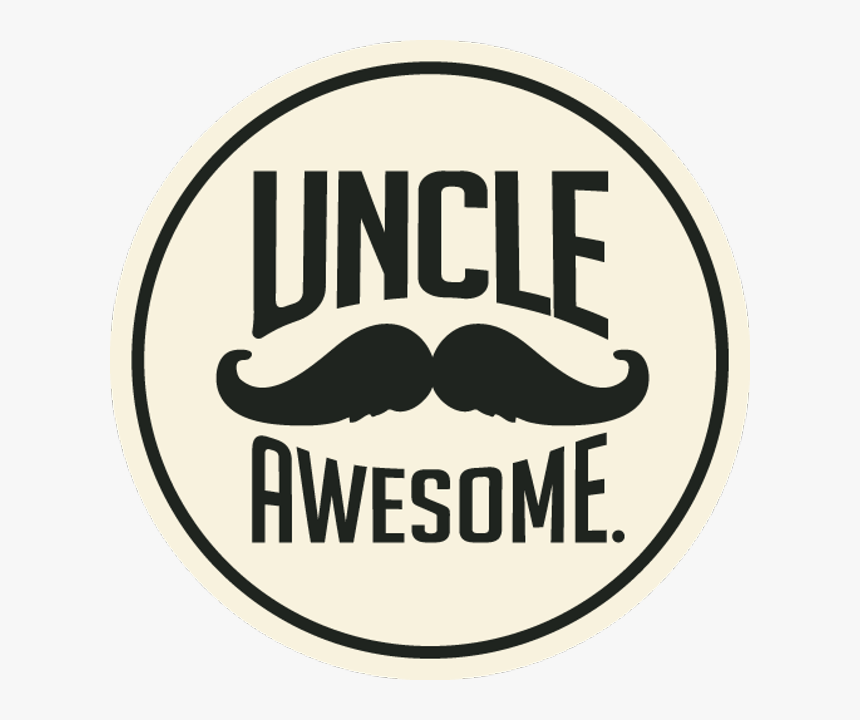 Clip Art Awesome Uncle - Moustache, HD Png Download