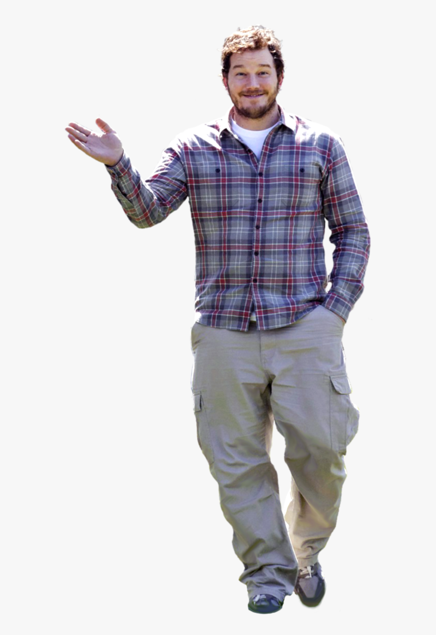 Png Chris Pratt Tran - Andy Dwyer Png, Transparent Png