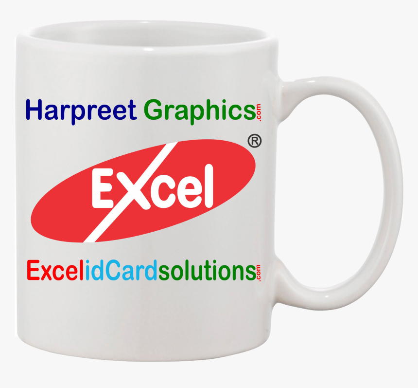 Mug Printed Logo Without Bg - Mug, HD Png Download