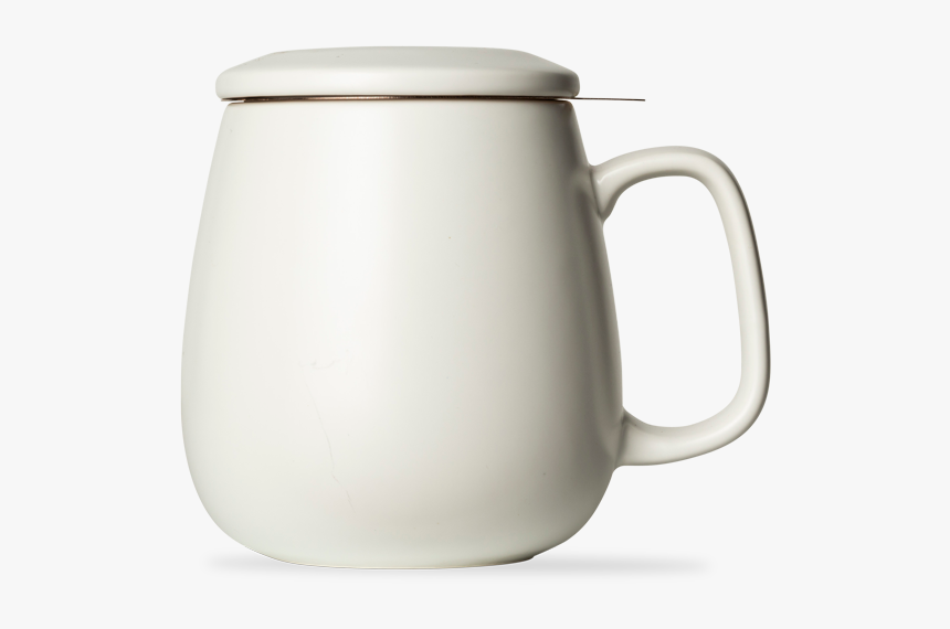 T2 Teaset Hugo White Mug With Infuser - Coffee Cup, HD Png Download