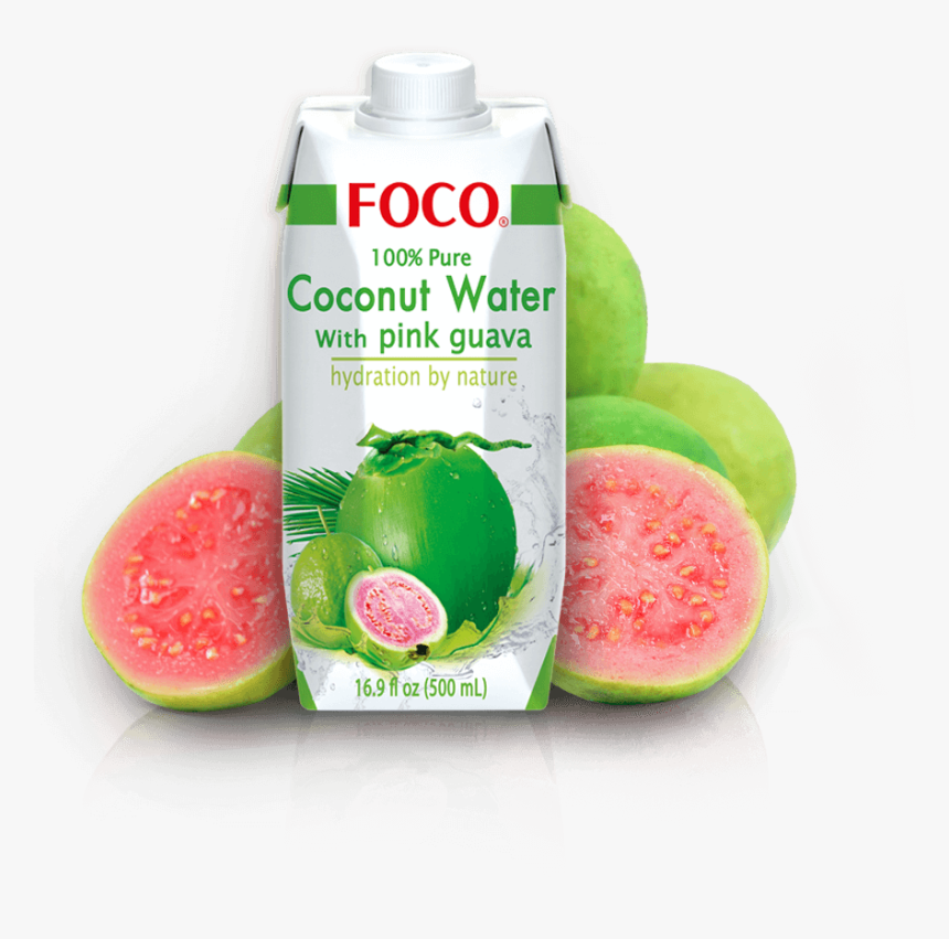 Strawberry Guava - Foco Coconut Water Png, Transparent Png