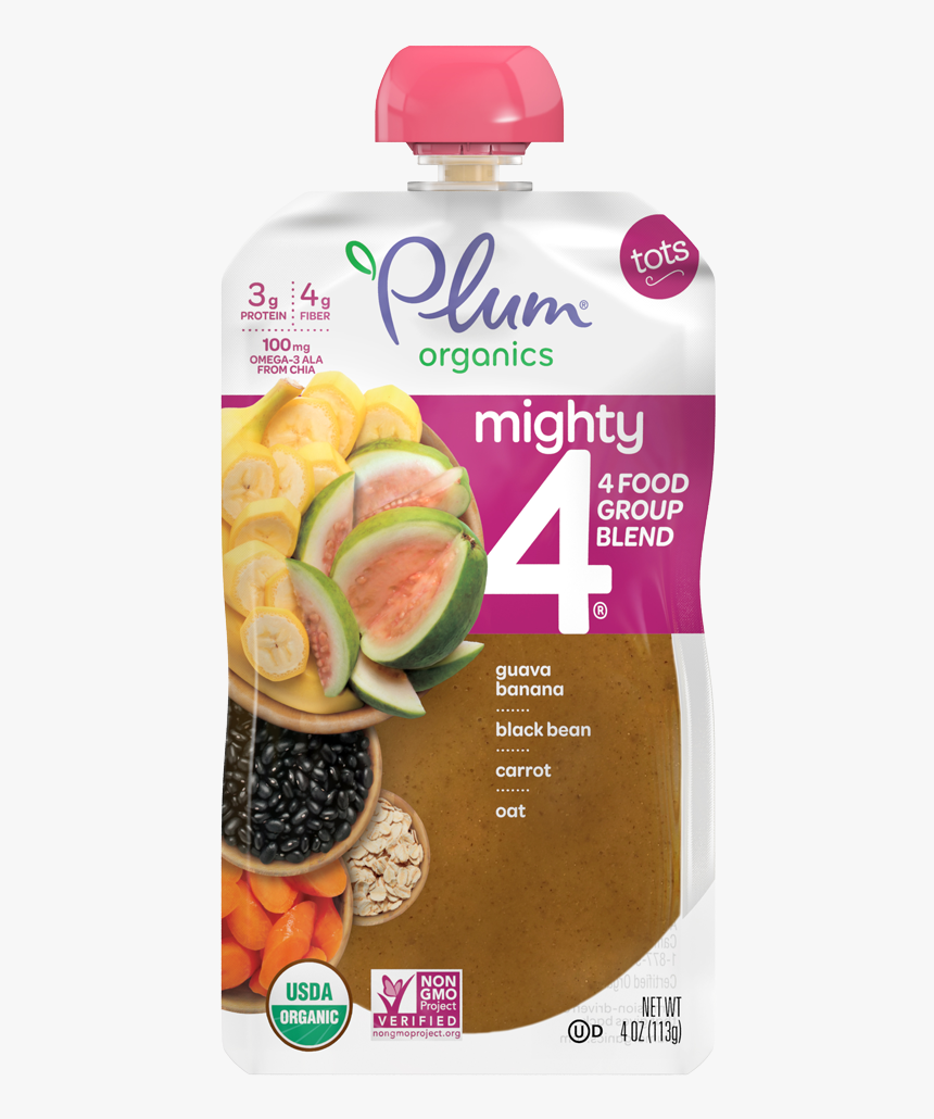 Plum Organics Fiber And Protein, HD Png Download