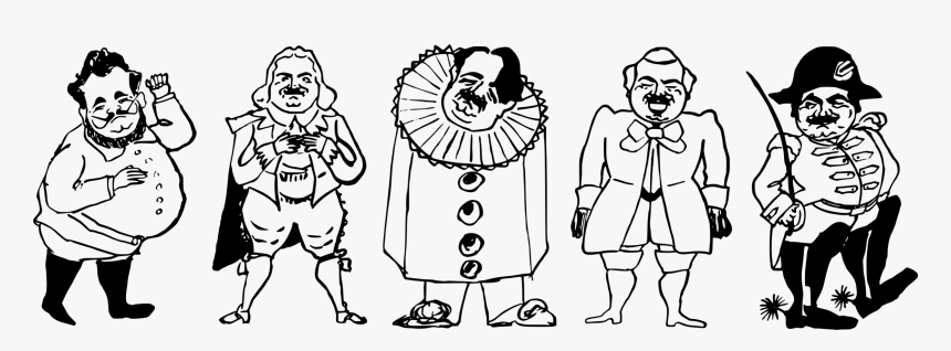 Actor Png Black And White - Act Clipart Black And White, Transparent Png