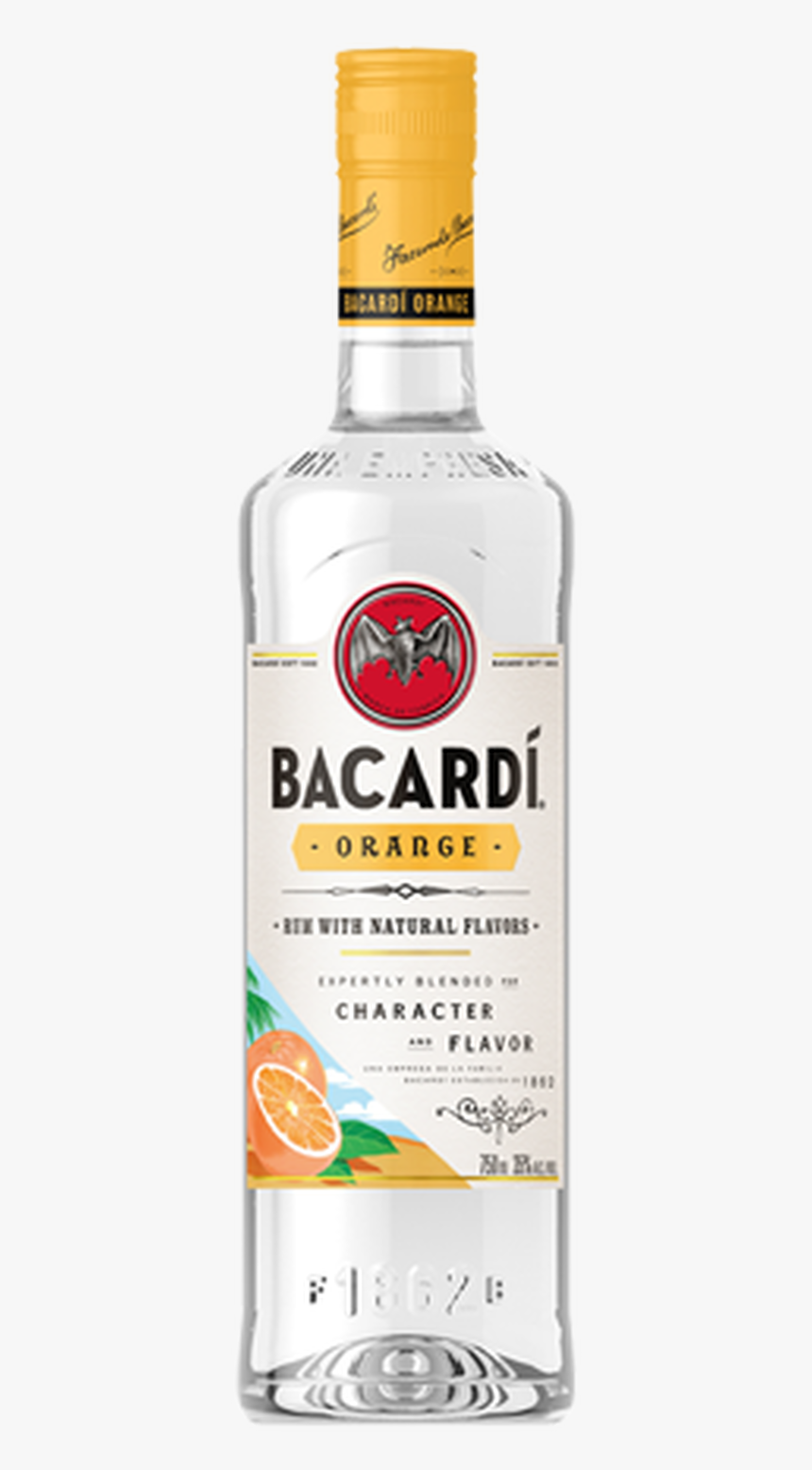 Main Image For - Bacardi Rum Orange Flavour, HD Png Download