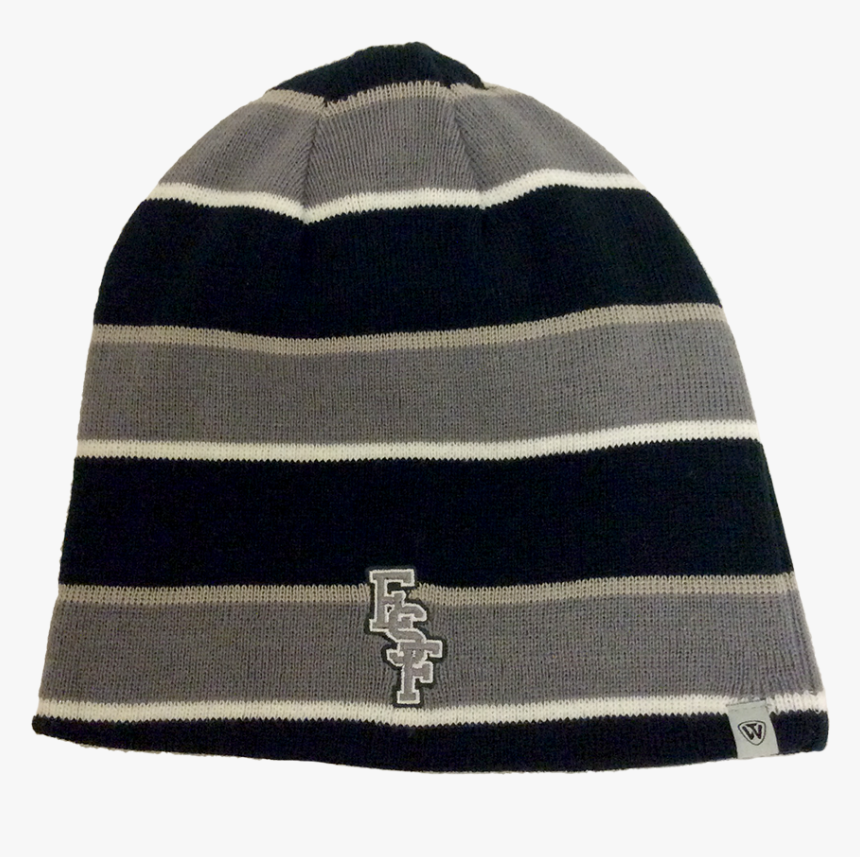 Reversible Striped Beanie - Knit Cap, HD Png Download