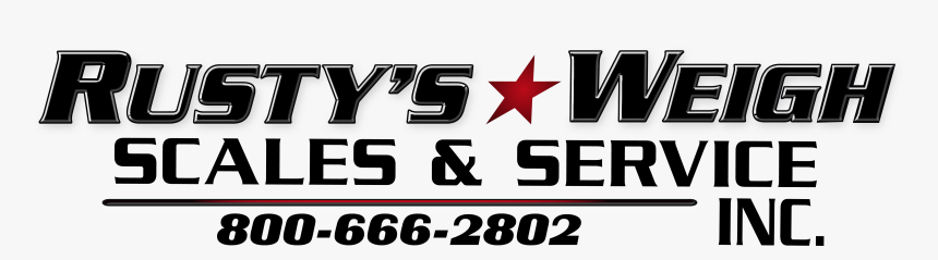 Rusty S Weigh Scales & Service, Inc - Black-and-white, HD Png Download