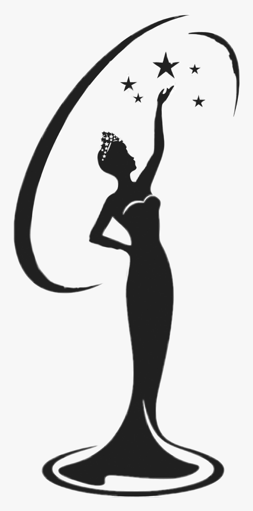 Transparent Oscar Trophy Png - Miss Universe 2019 Logo, Png Download