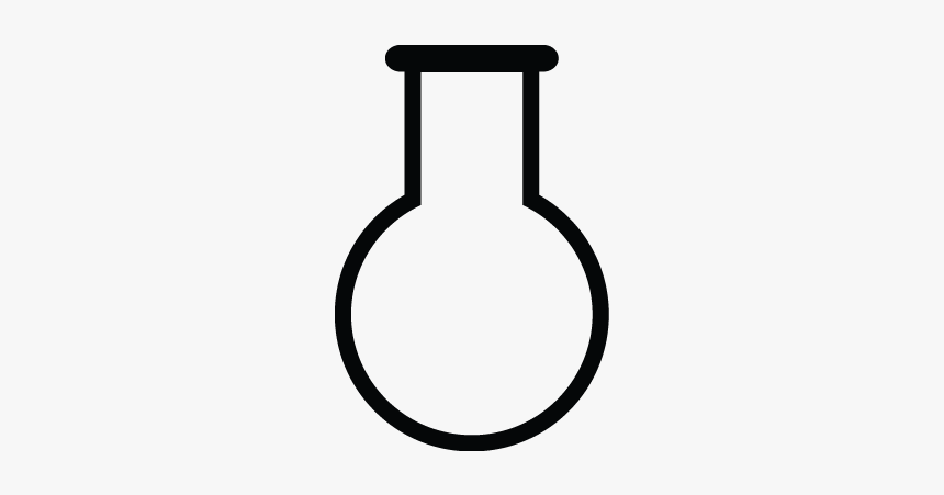 Tube, Flask, Chemistry Laboratory, Science Lab Icon - Line Art, HD Png Download