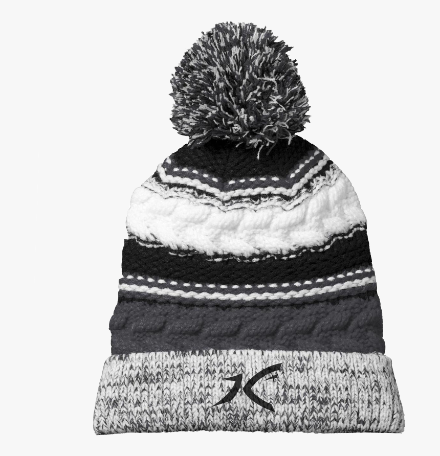Sport-tek Pom Pom Team Beanie , Png Download - Mens Beanie With Pom Pom, Transparent Png