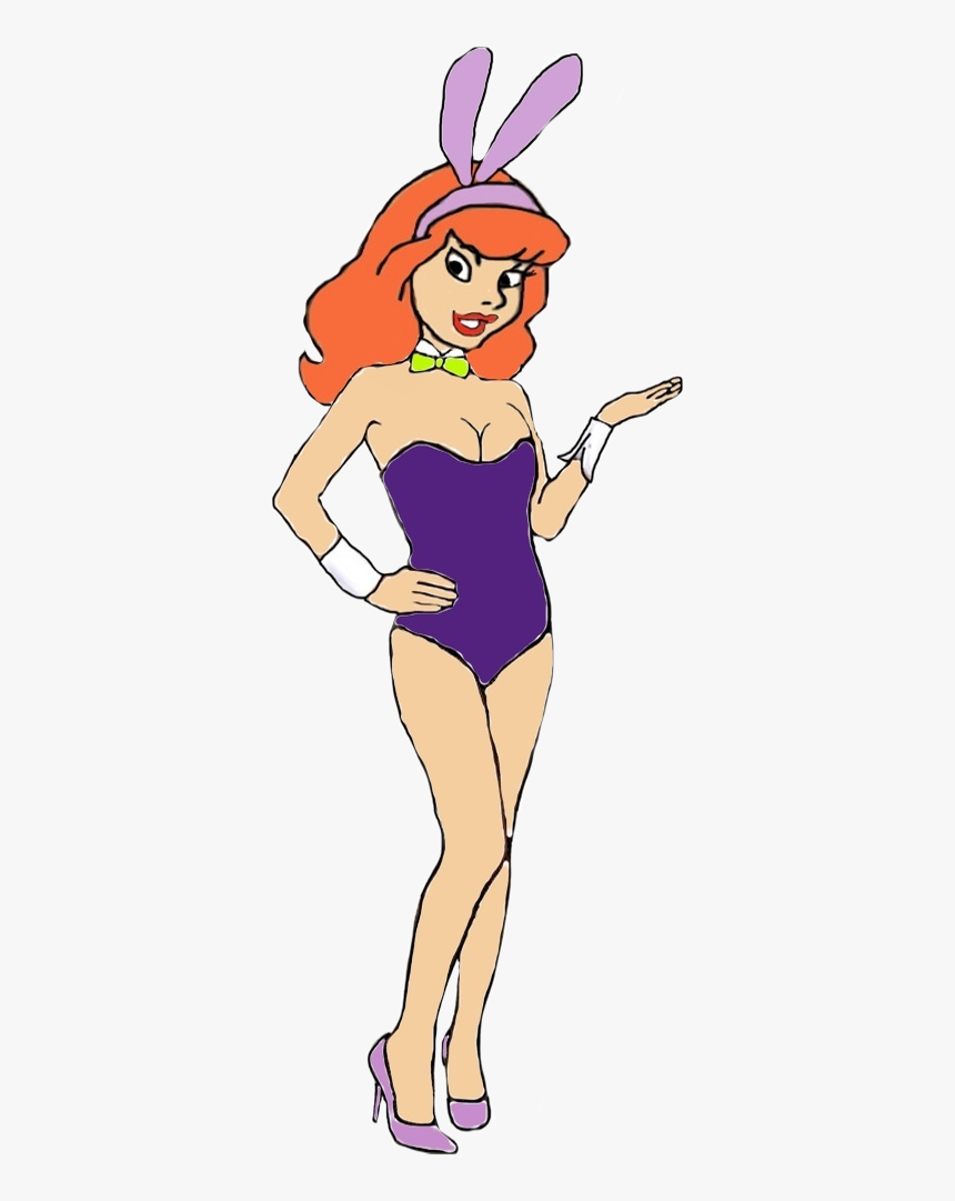 Daphne Blake Playboy Bunny By Darthraner Playboy Cartoons, - Cartoon Playboy Bunny Girl, HD Png Download
