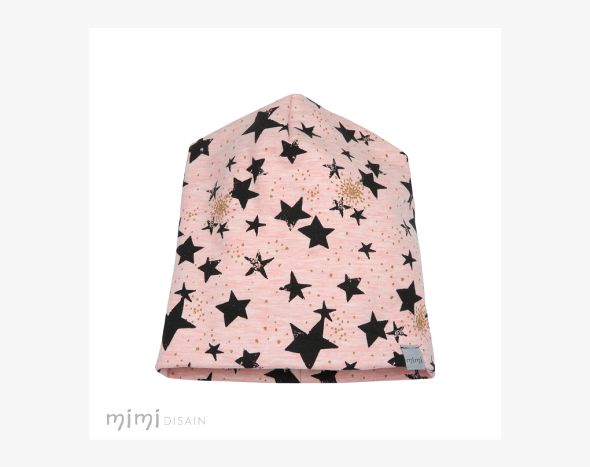 Mimi Beanie Pink Star - Pattern, HD Png Download