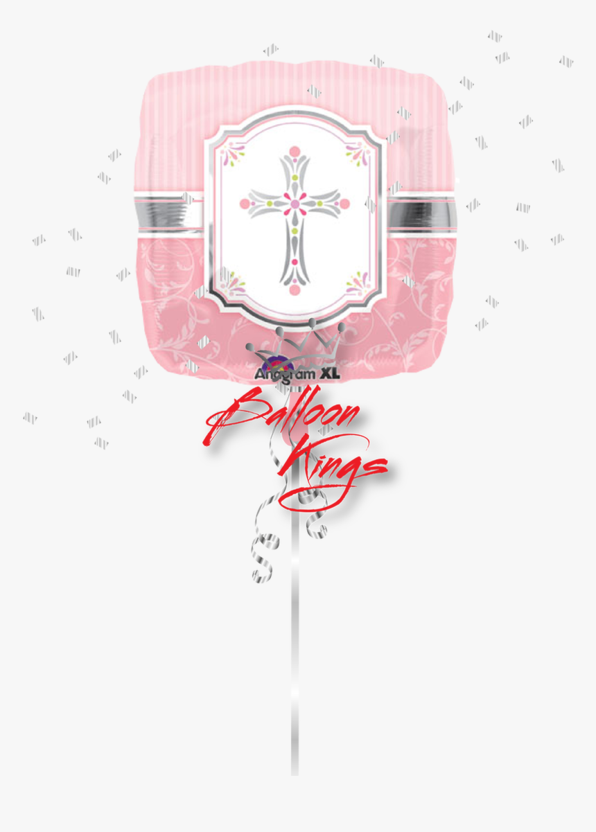 Pink Cross Blessings - Wall Clock, HD Png Download