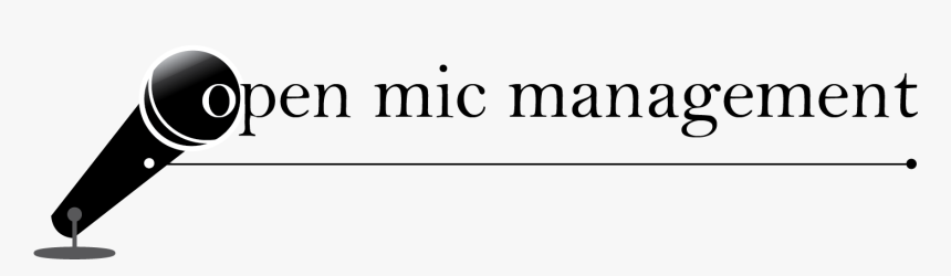 Open Mic Productions - Monochrome, HD Png Download