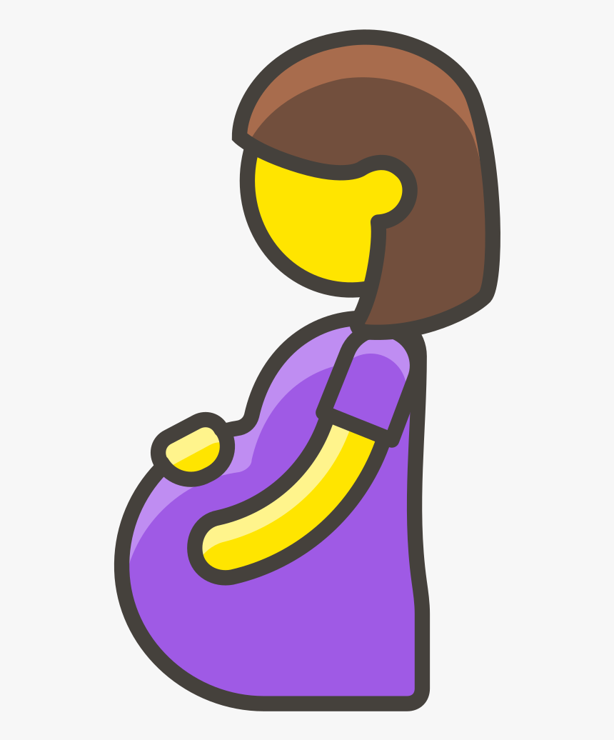 208 Pregnant Woman - Pregnant Woman Vector Clipart, HD Png Download