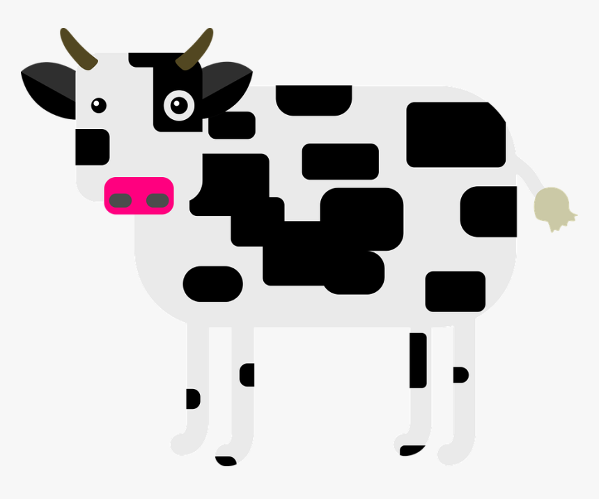 Vaca, Leche, Vacas Lecheras, Animales, Bauer, Rumiante - Cattle, HD Png Download