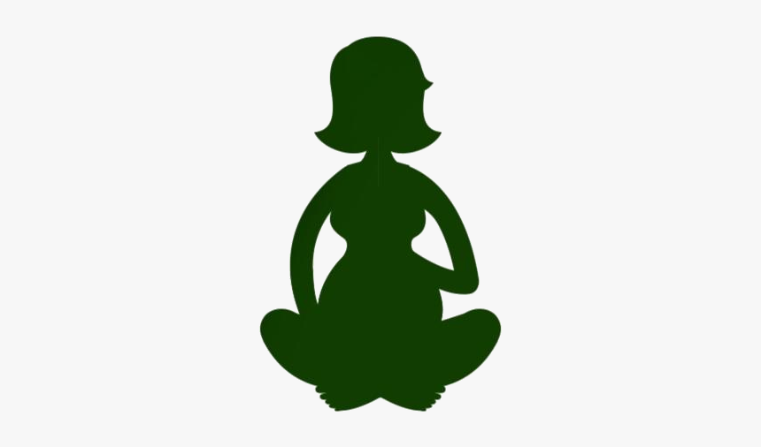 Sitting Pregnant Woman Png Transparent Images - Illustration, Png Download