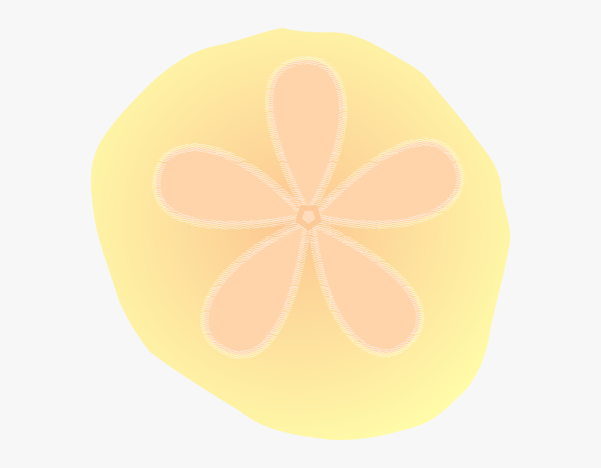 Sand Dollar Clip Art At Vector Clip Art - Circle, HD Png Download