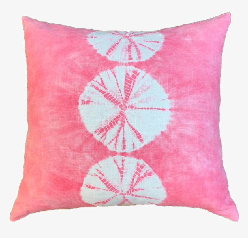 Tye Die Sand Dollar Pillow-periwinkle - Cushion, HD Png Download