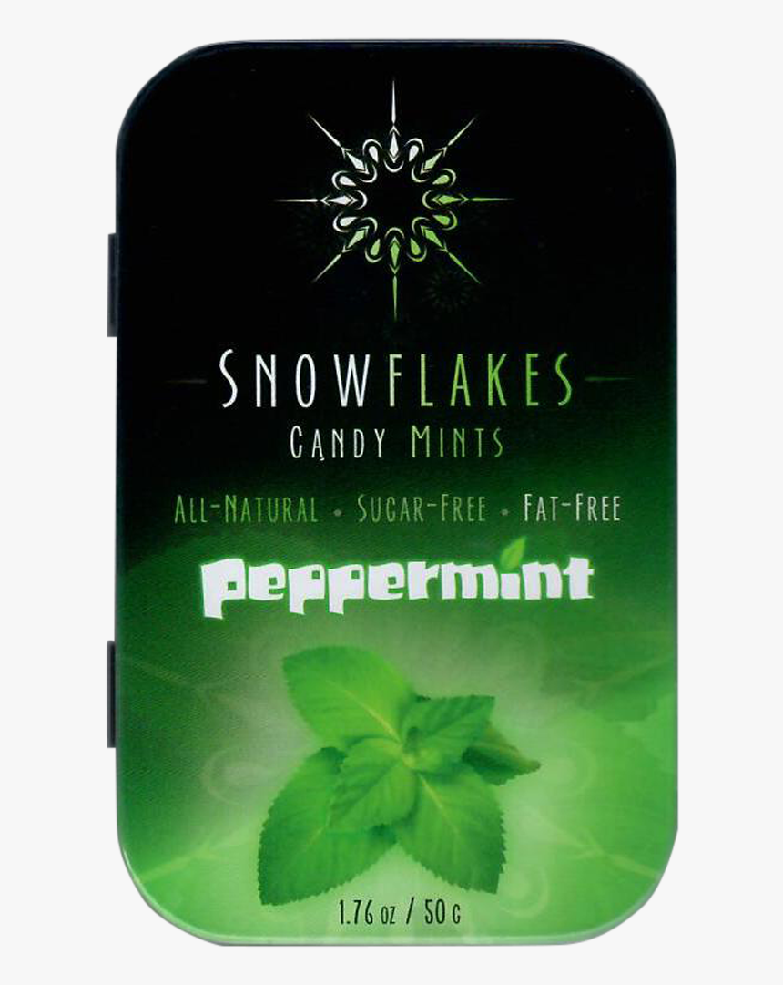 Snowflakes Xylitol Candy Tin - Herbal, HD Png Download