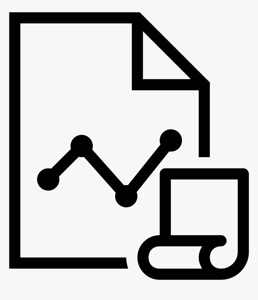 Graph Report Script Icon - Data File Icon, HD Png Download
