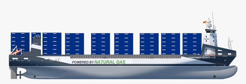 Damen Container Feeder - Cargo Ship Side Png, Transparent Png