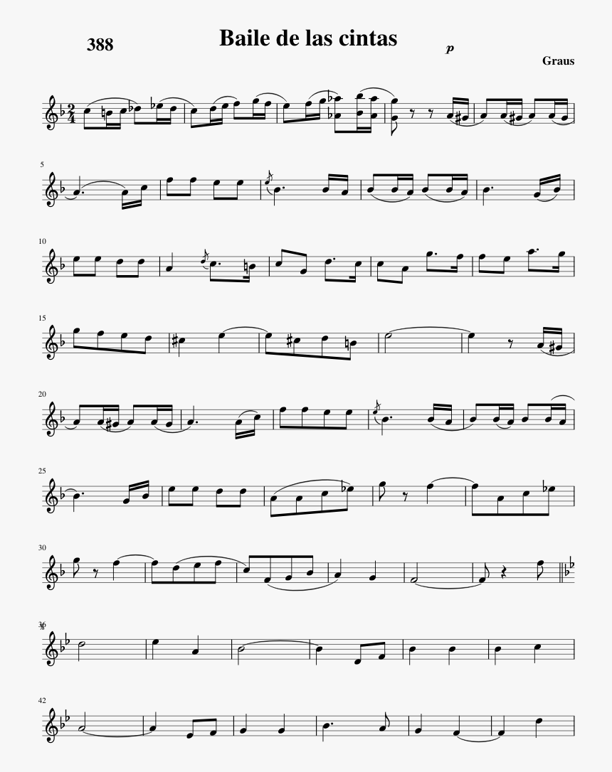 Partition You Raise Me Up Trompette, HD Png Download