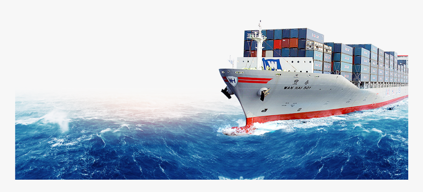 Cargo Ship Freight Transport Freight Forwarding Agency - Ship In Sea Png, Transparent Png