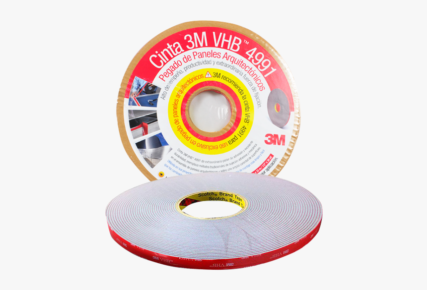 Cinta 3m Dc 4991 1/2 - Cinta 3m Vhb 4991, HD Png Download