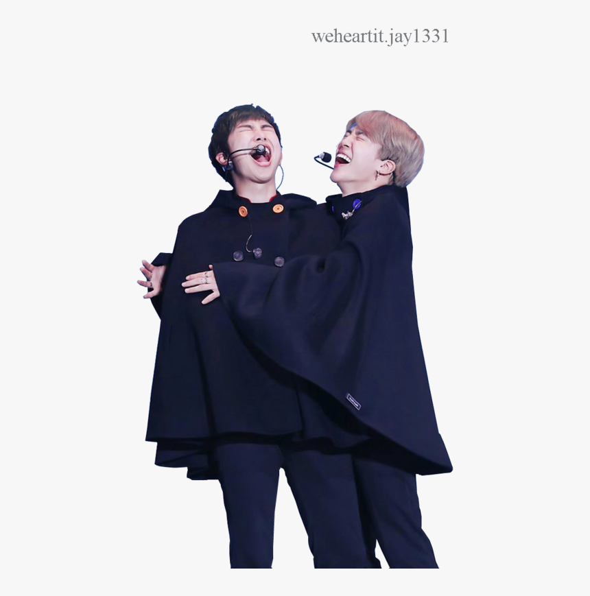 Bts, Jimin, And Namjoon Image - Jimin And Namjoon Hug, HD Png Download