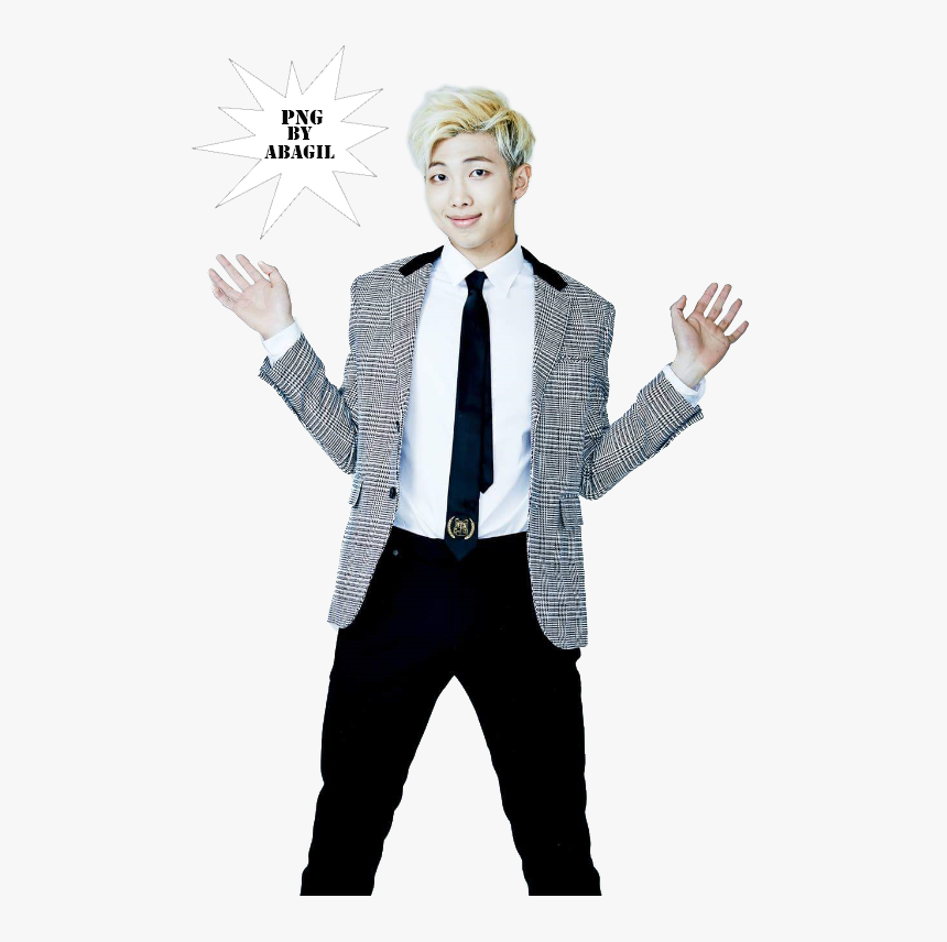 Gentleman - Rap Monster Bts Render, HD Png Download