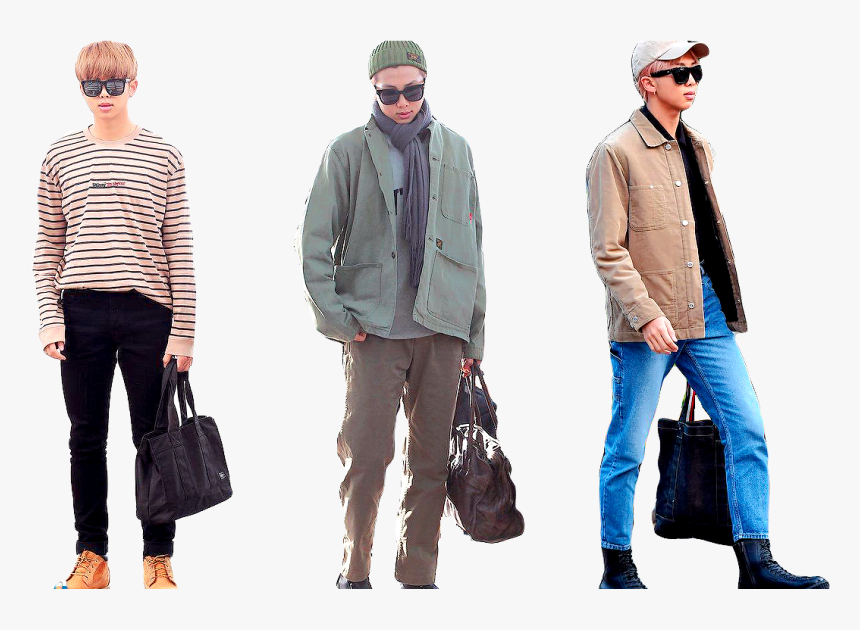 Namjoon Is Really Into Streetstyle Fashion Culture - Kim Namjoon Style, HD Png Download