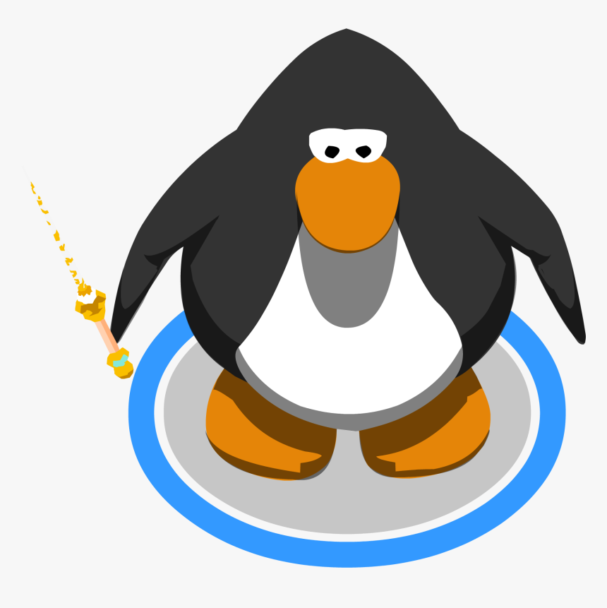 Fairy Godmother S Wand In-game - Club Penguin Penguin Sprites, HD Png Download