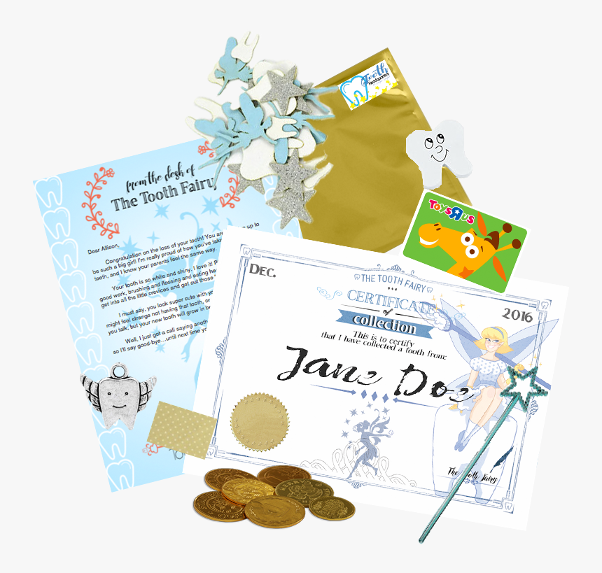 Tooth Fairy Angels Items Fairy Land - Coin, HD Png Download