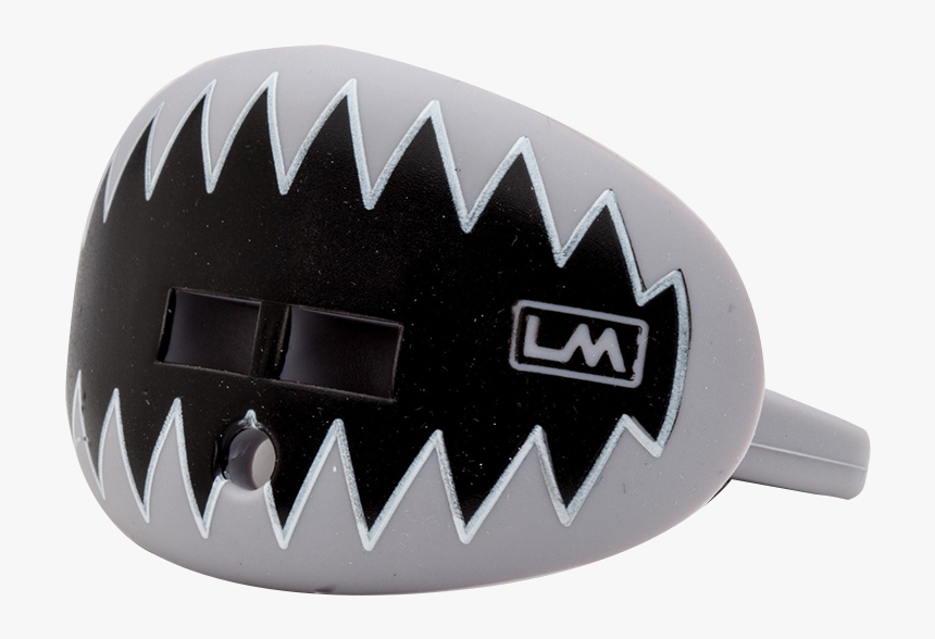 Loudmouthguards Shark Teeth Raider Light Grey - Mouthguard, HD Png Download