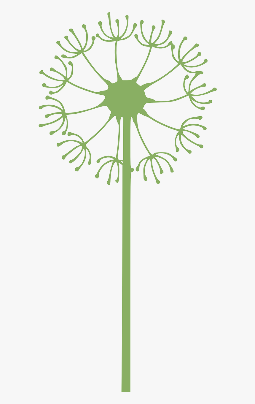 Dandelion Flower Green Free Photo - Dandelions Clipart, HD Png Download