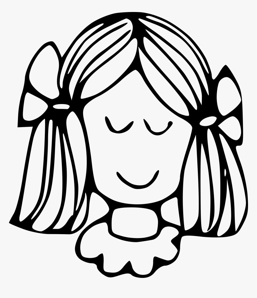Mother Clipart Black And White Calm Clipart Black And White, HD Png