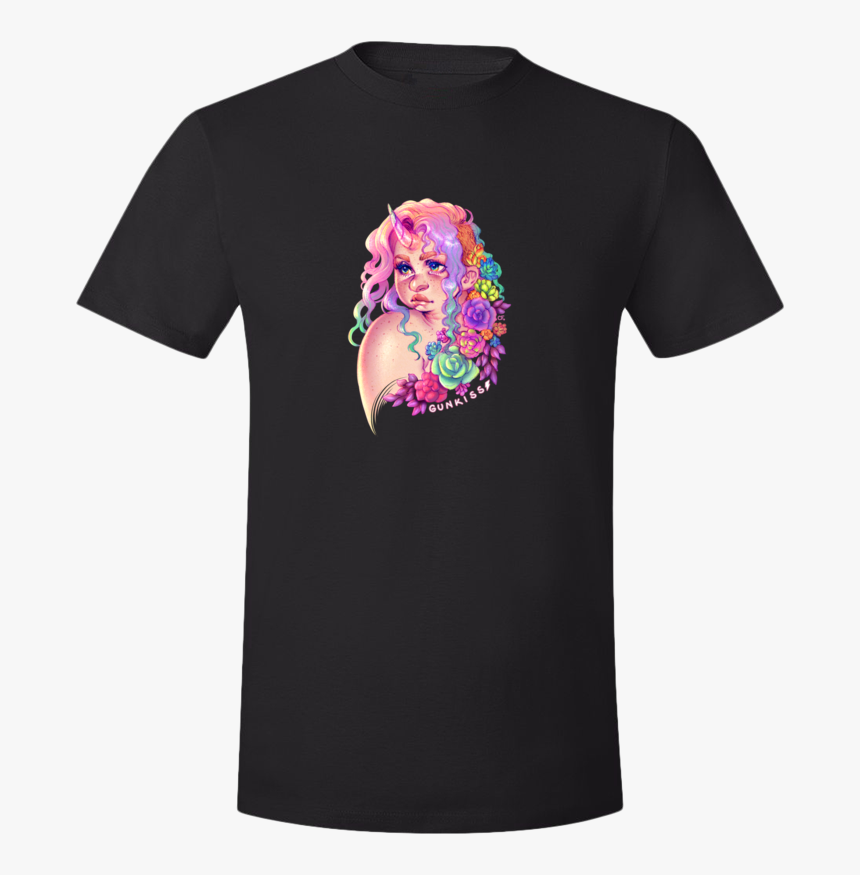 Succulent Unicorn Tee 
 Itemprop Image - Stand Still Stay Silent T Shirt, HD Png Download