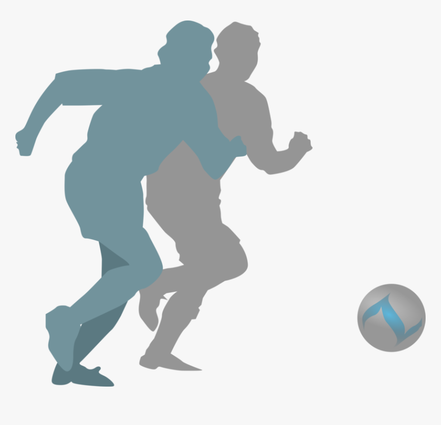 Football Player American Football Sport - Football Player Colour Silhouette Png, Transparent Png