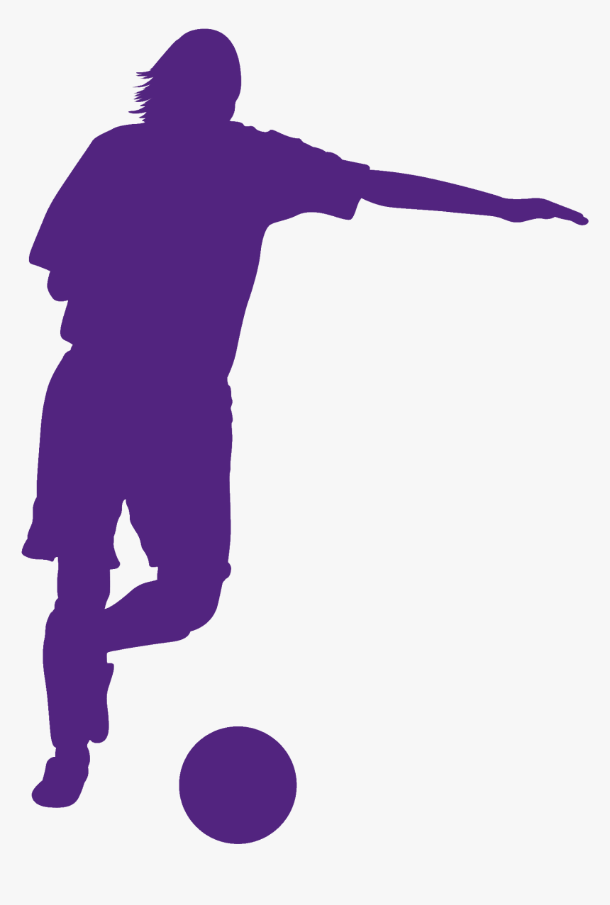 Soccer Player Png Women Black, Transparent Png