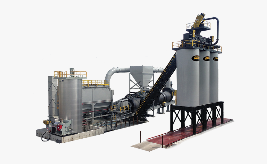 Ex Series Asphalt Drum Mixing Plant 120-425 Tph - Adm Asphalt Plant, HD Png Download