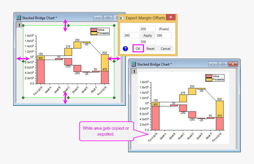 Export Margin Offset 4 - Origin 8 Graph Margin, HD Png Download