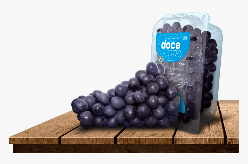 Uva Preta Doce Uva - Seedless Fruit, HD Png Download